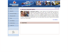 Tablet Screenshot of hinterlandlogistics.com